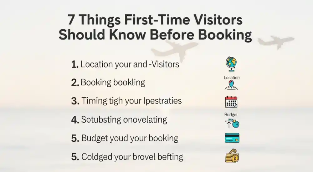 7 Things First-Time Visitors Should Know Before Booking
