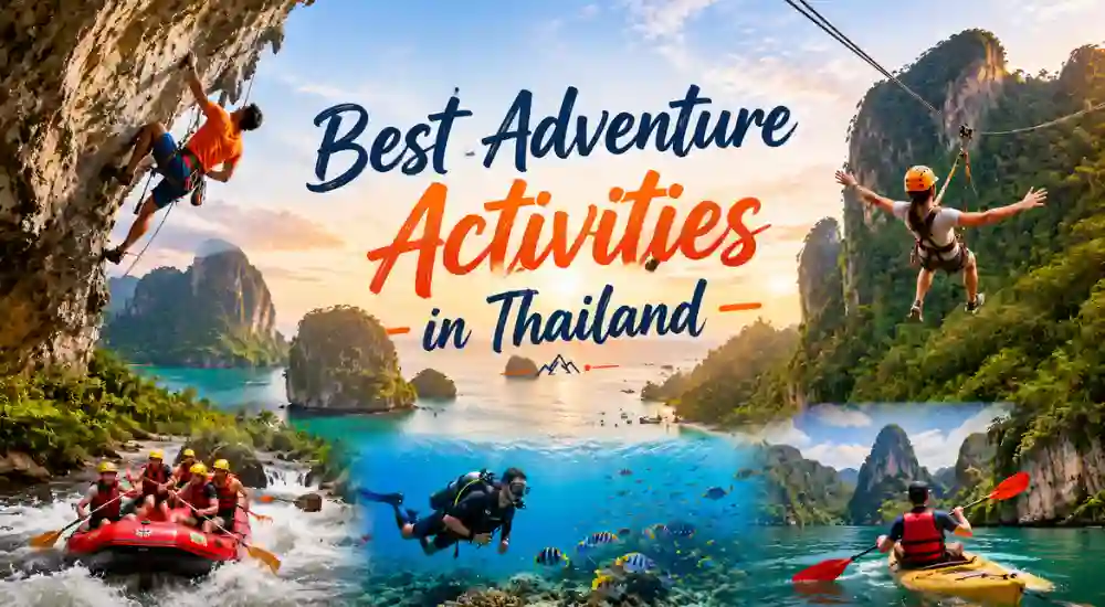 Best Adventure Activities in Thailand