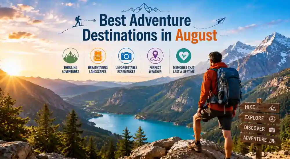 Best Adventure Destinations in August