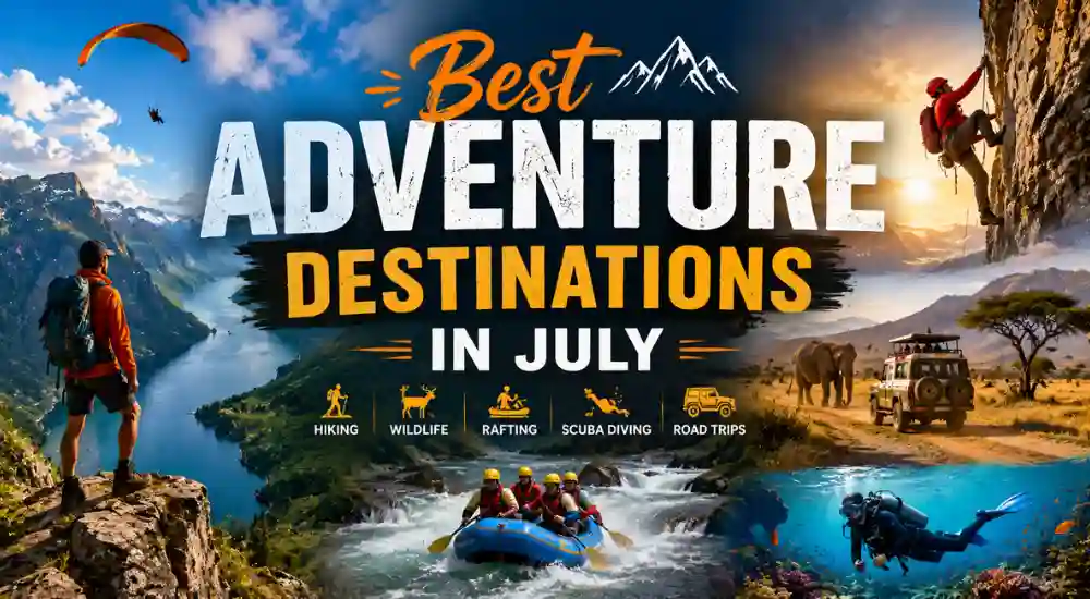 Best Adventure Destinations in July