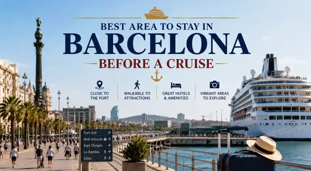 Best Area to Stay in Barcelona Before a Cruise