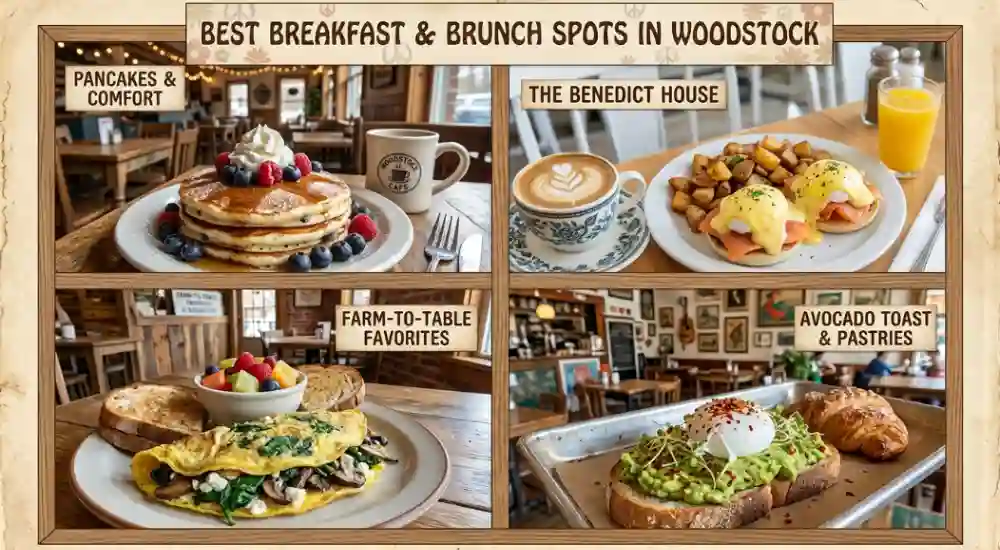 Best Breakfast and Brunch Spots in Woodstock