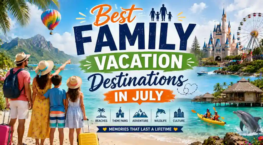 Best Family Vacation Destinations in July