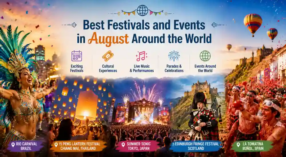Best Festivals and Events in August Around the World