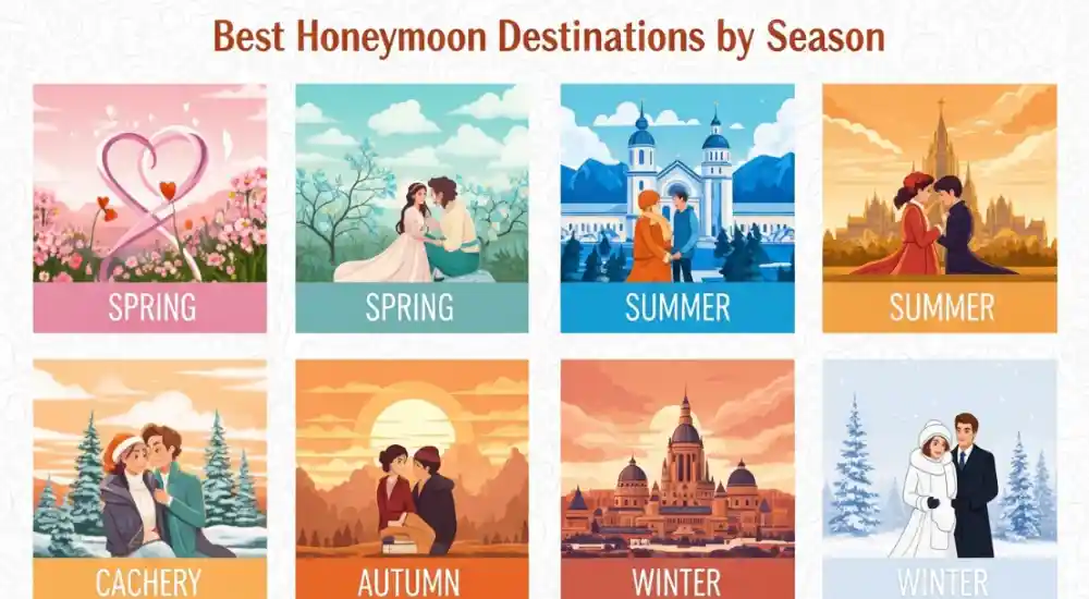 Best Honeymoon Destinations by Season