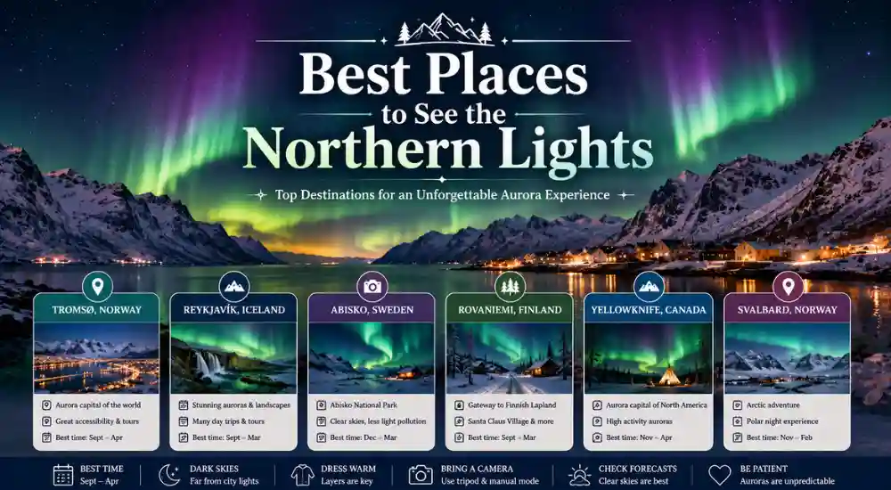 Best Places to See the Northern Lights