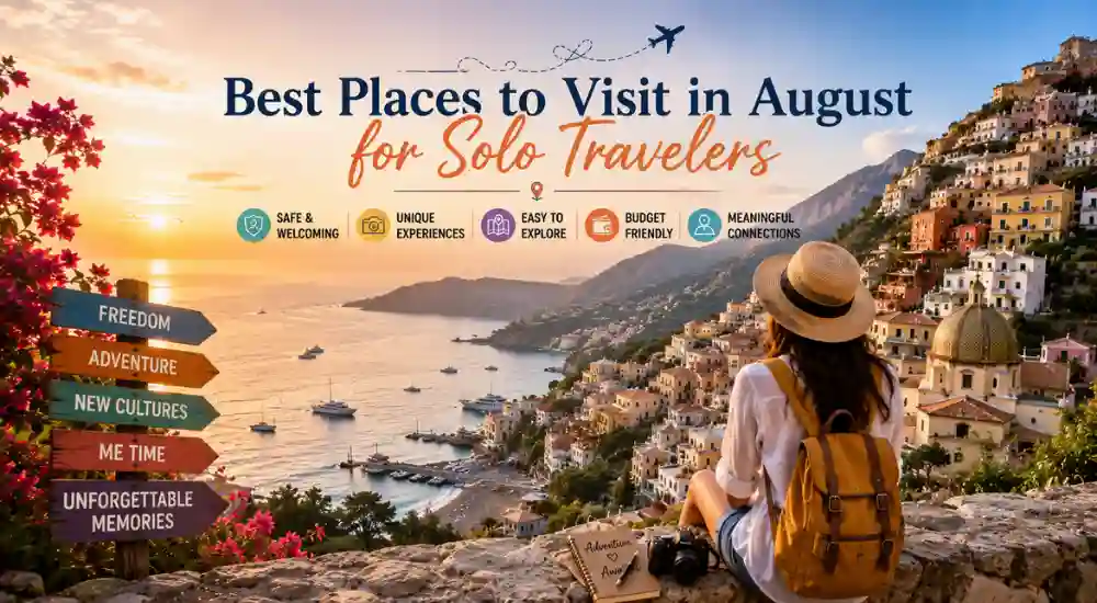 Best Places to Visit in August for Solo Travelers