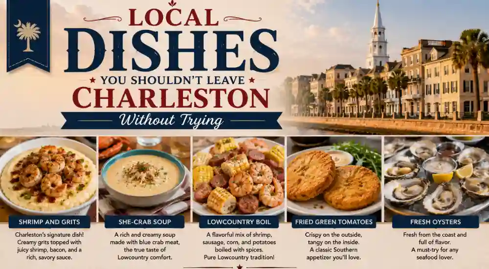 Local Dishes You Shouldn't Leave Charleston Without Trying