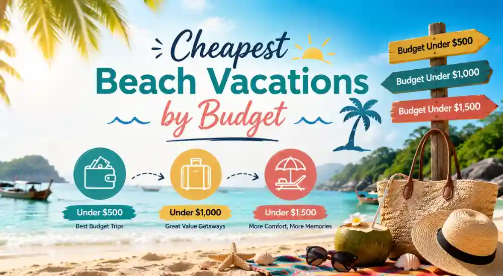 Cheapest Beach Vacations by Budget