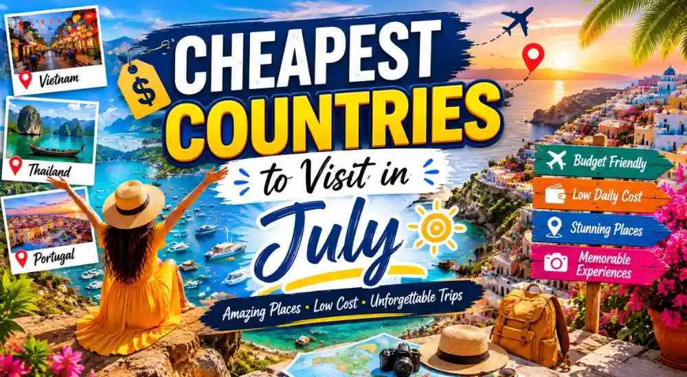 Cheapest Countries to Visit in July