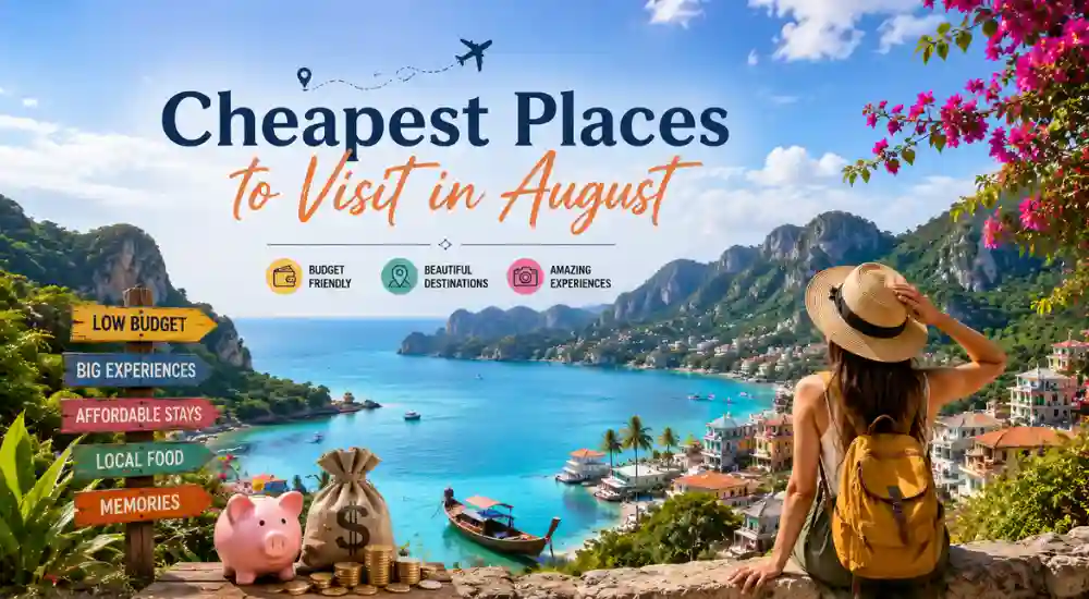 Cheapest Places to Visit in August