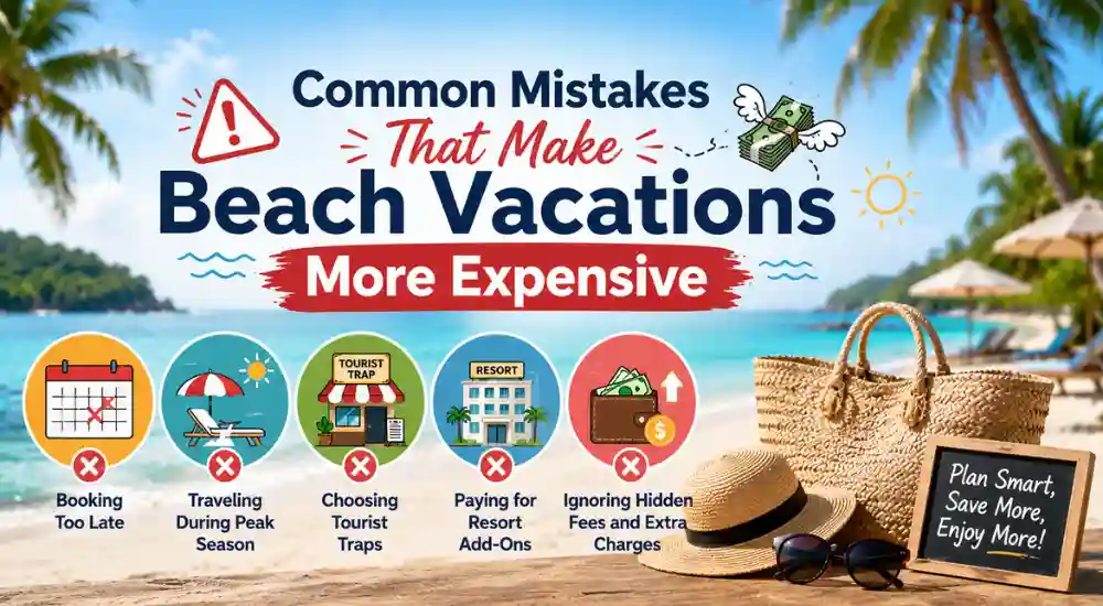 Common Mistakes That Make Beach Vacations More Expensive