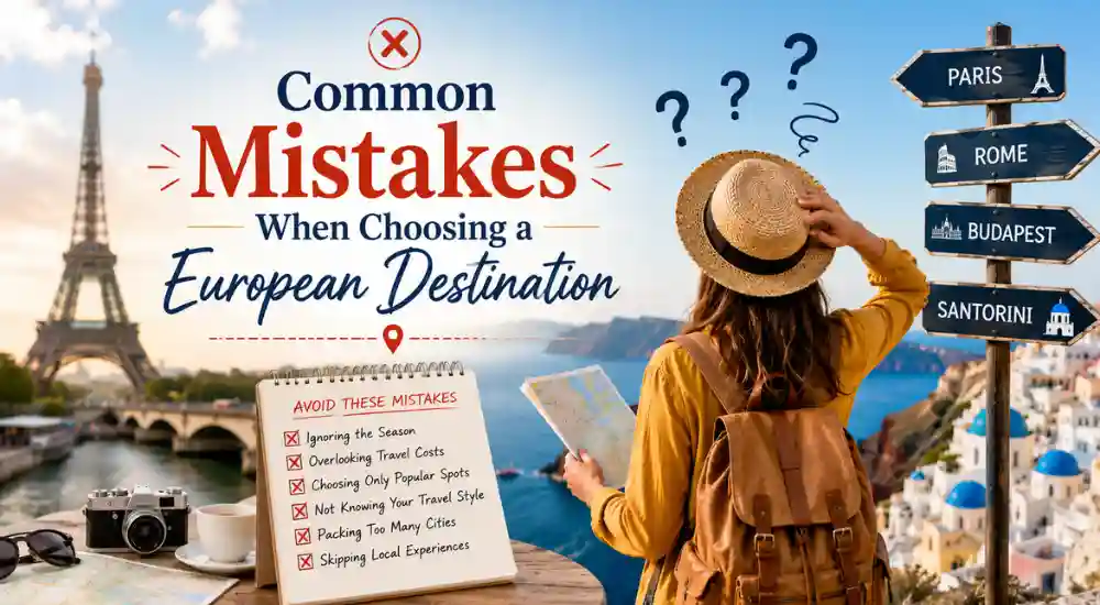 Common Mistakes When Choosing a European Destination