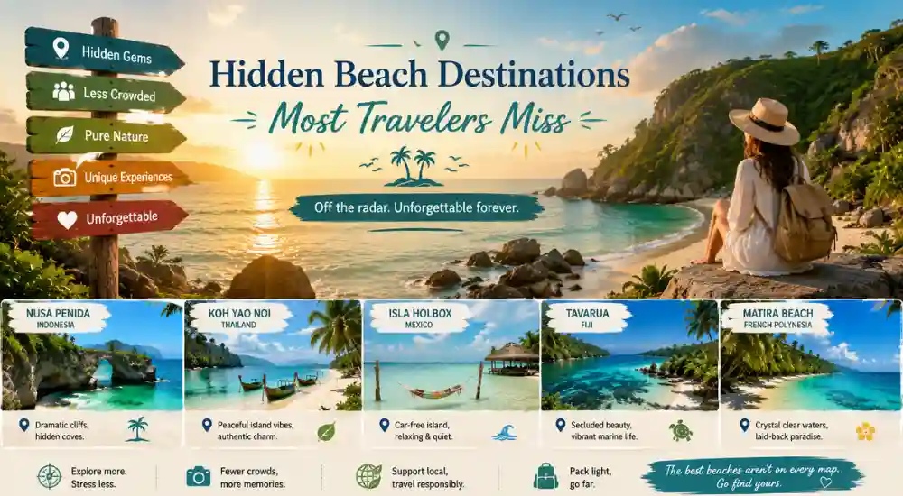 Hidden Beach Destinations Most Travelers Miss
