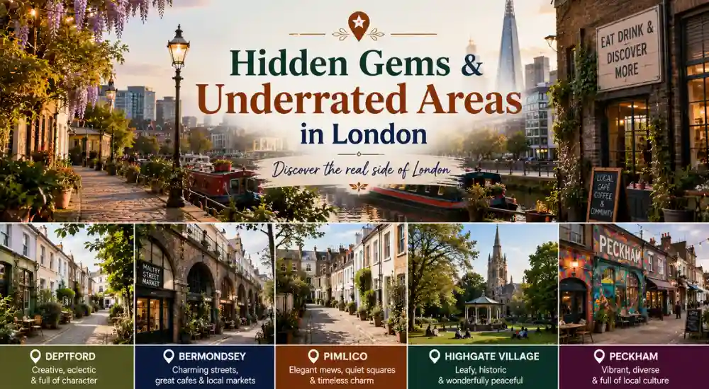 Hidden Gems & Underrated Areas in London