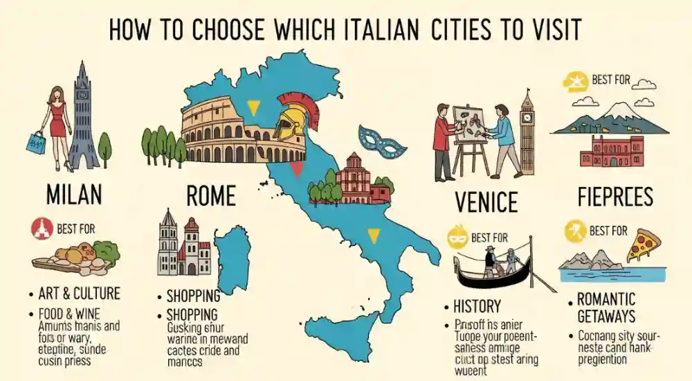How to Choose Which Italian Cities to Visit