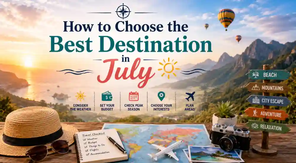 How to Choose the Best Destination in July
