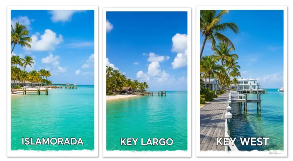 Islamorada vs Key Largo vs Key West