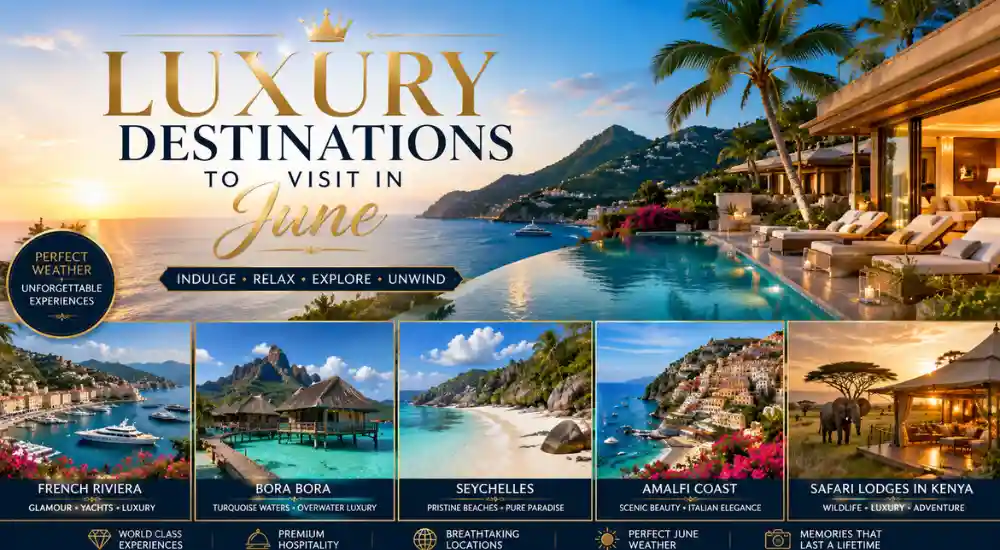 Luxury Destinations to Visit in June