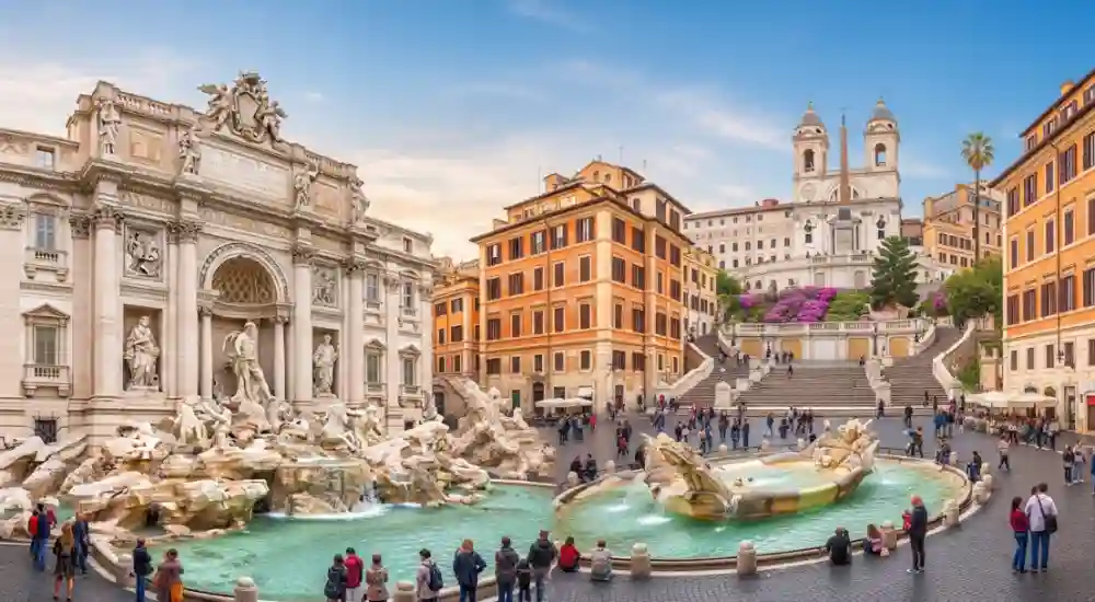Rome’s Iconic Squares & Fountains