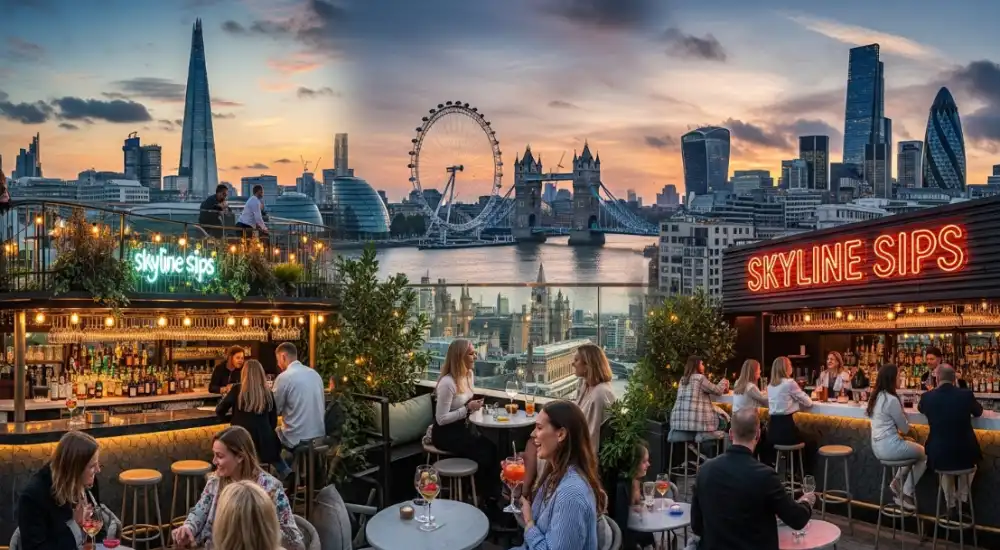 Rooftop Bars Near Famous London Landmarks