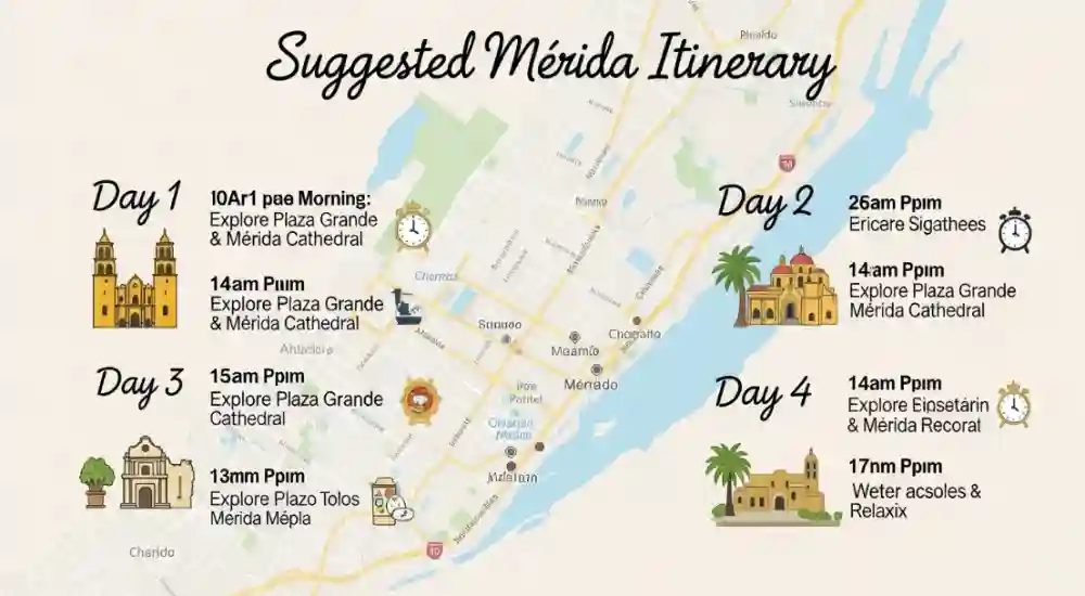 Suggested Mérida Itinerary