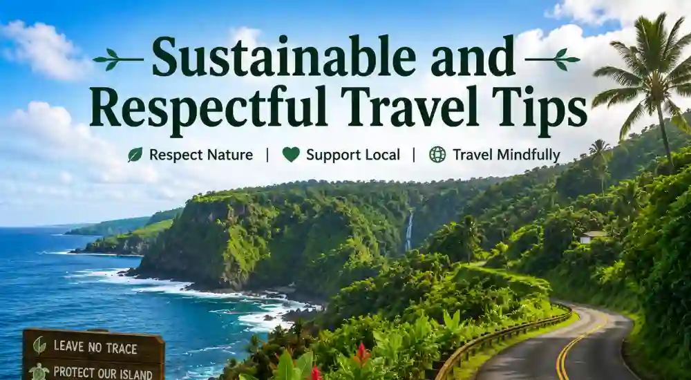 Sustainable and Respectful Travel Tips