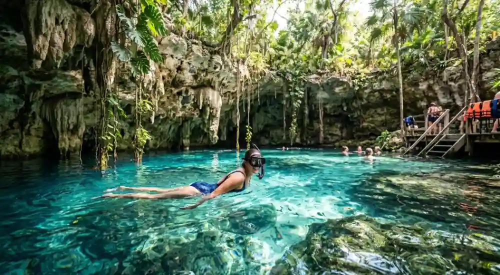 Swim in Gran Cenote