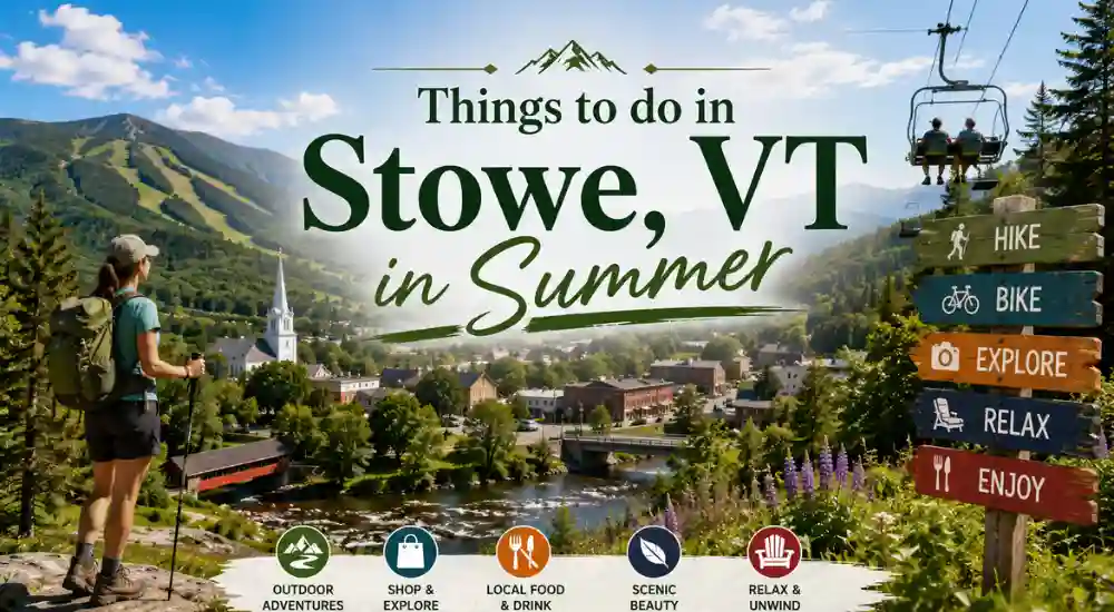 Things to do in Stowe VT in Summer