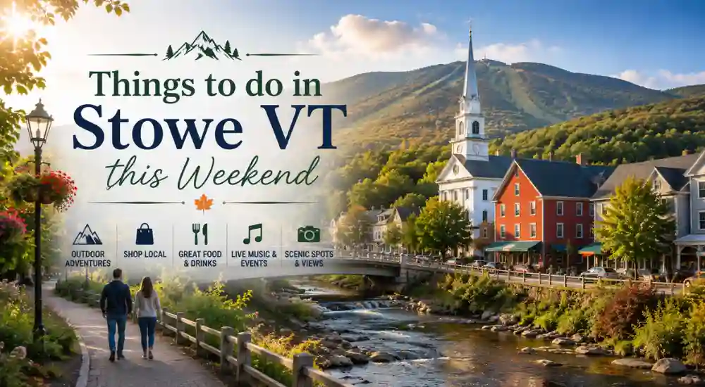 Things to do in Stowe VT this Weekend