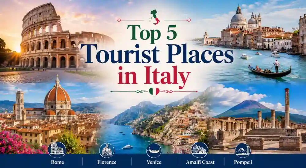 Top 5 Tourist Places in Italy