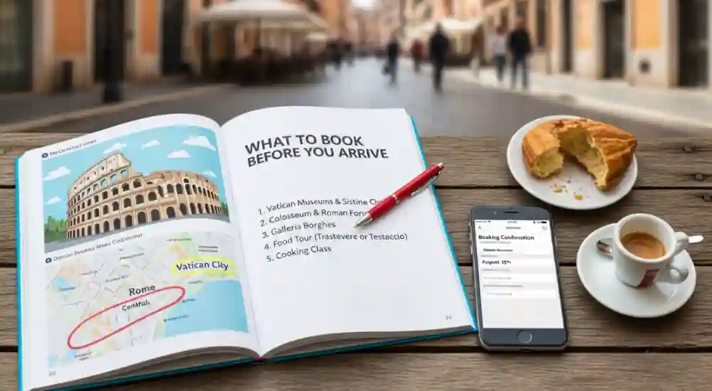 What to Book Before You Arrive in Rome