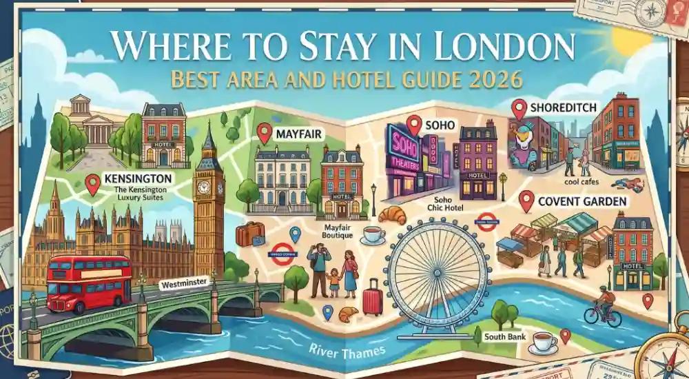 Where to Stay in London Best Area and Hotel Guide 2026