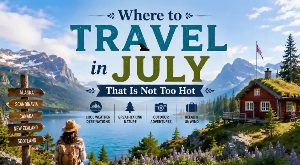 Where to Travel in July That Is Not Too Hot