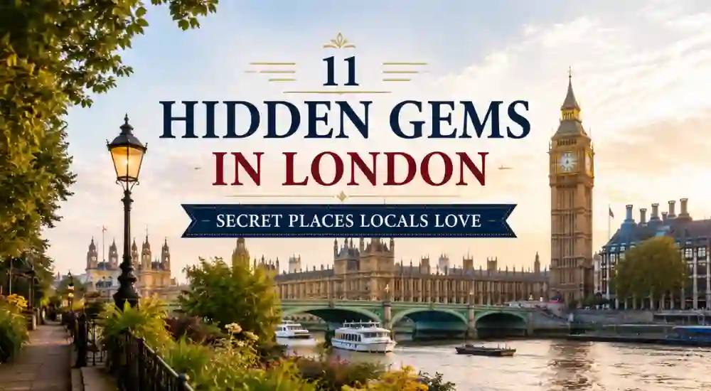 11 Hidden Gems in London Secret Places Locals Love