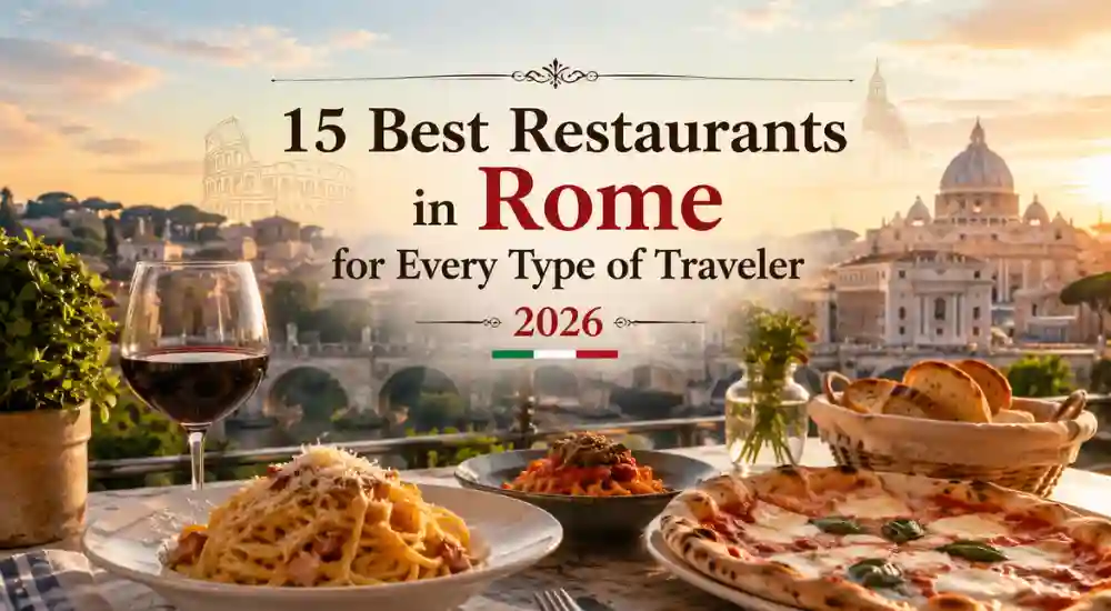 15 Best Restaurants in Rome for Every Type of Traveler 2026