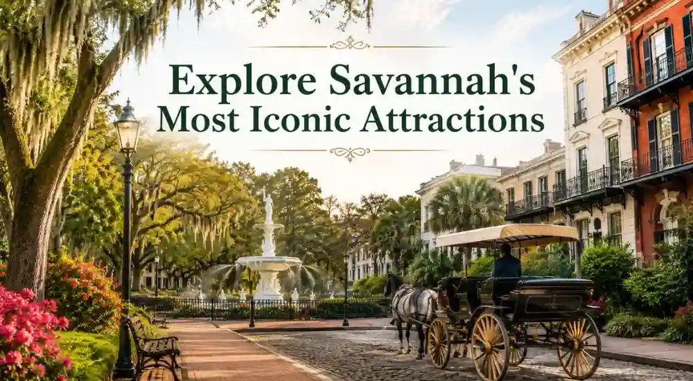 Explore Savannah's Most Iconic Attractions