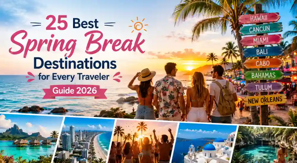 25 Best Spring Break Destinations for Every Traveler Guide 2026
