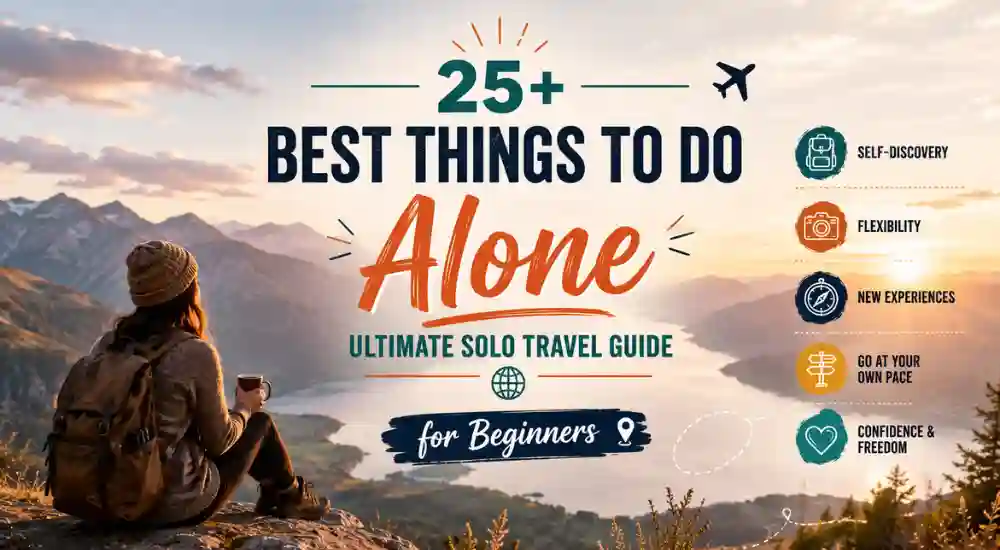 25+ Best Things to Do Alone Ultimate Solo Travel Guide for Beginners