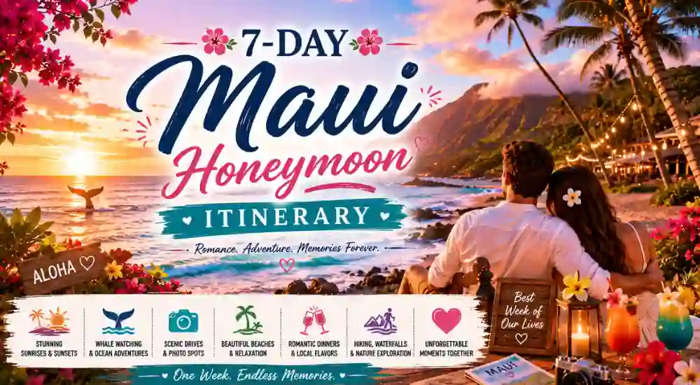 7-Day Maui Honeymoon Itinerary