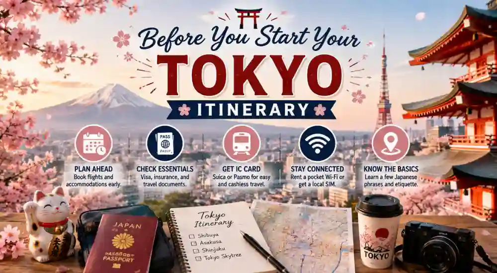 Before You Start Your Tokyo Itinerary