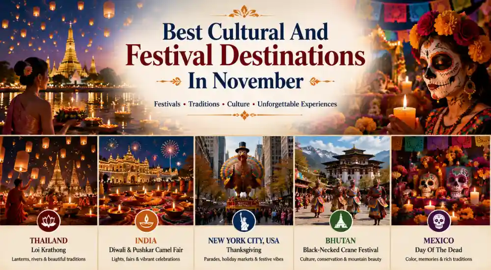 Best Cultural And Festival Destinations In November