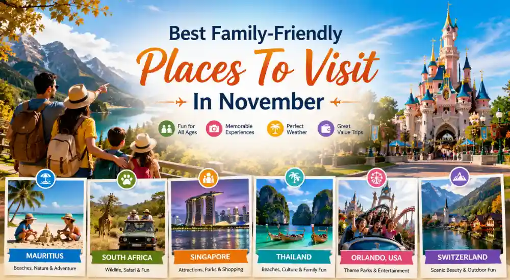 Best Family-Friendly Places To Visit In November