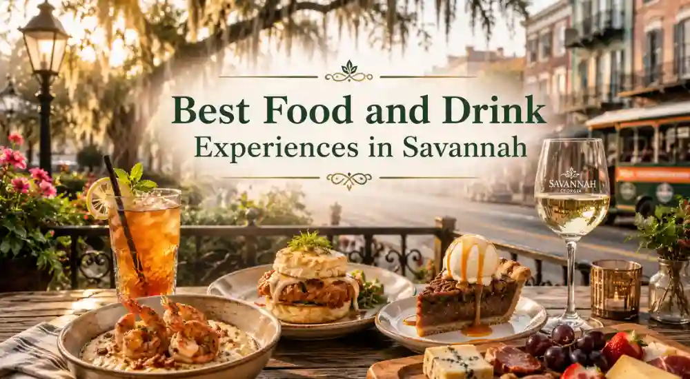 Best Food and Drink Experiences in Savannah