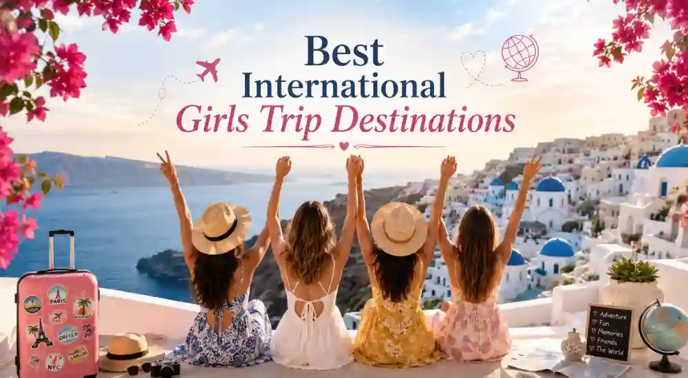 Best International Girls Trip Destinations