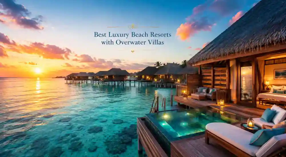 Best Luxury Beach Resorts with Overwater Villas