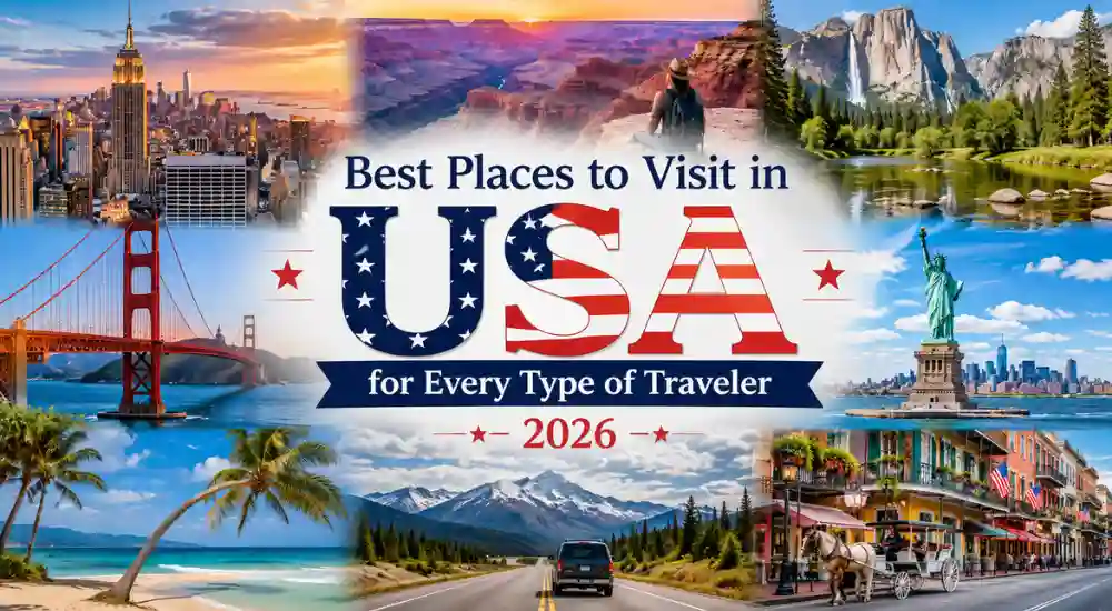 Best Places to Visit in USA for Every Type of Traveler 2026