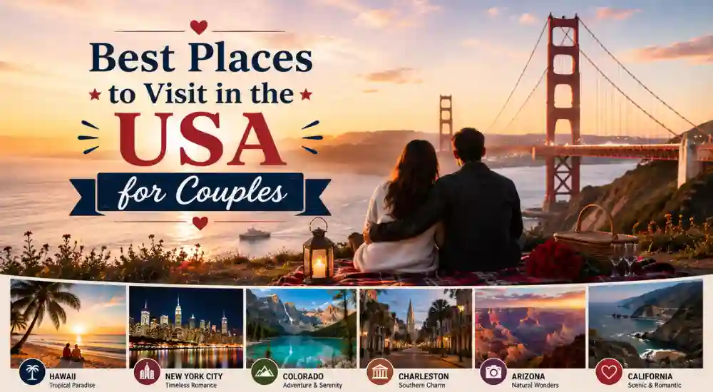 Best Places to Visit in the USA for Couples