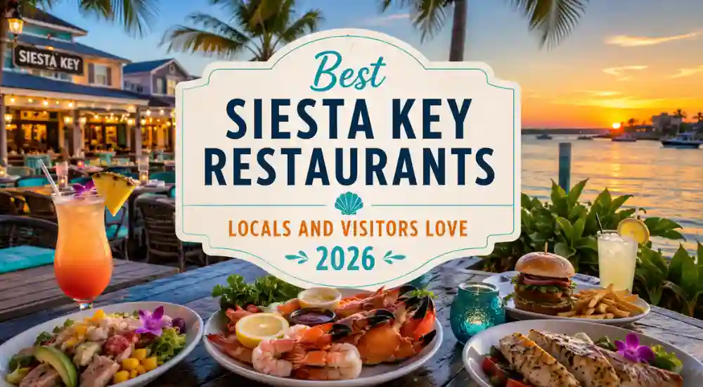 Best Siesta Key Restaurants Locals and Visitors Love 2026