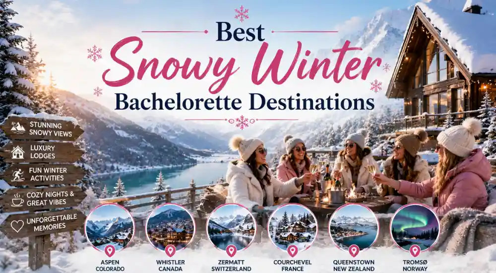 Best Snowy Winter Bachelorette Destinations